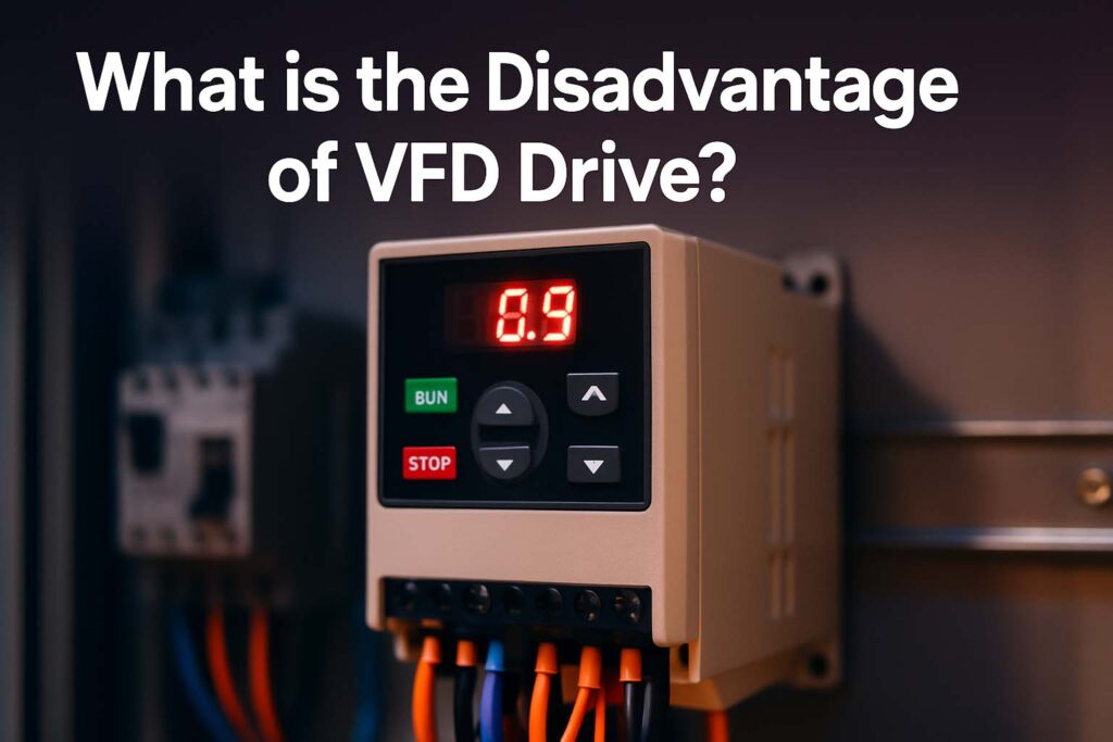 What is the Disadvantage of VFD Drive? 1 What is the Disadvantage of VFD Drive?