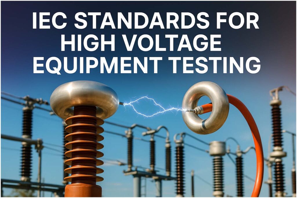IEC Standards for High Voltage Equipment Testing 1 IEC Standards for High Voltage Equipment Testing