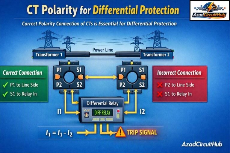 CT Polarity for Differential Protection