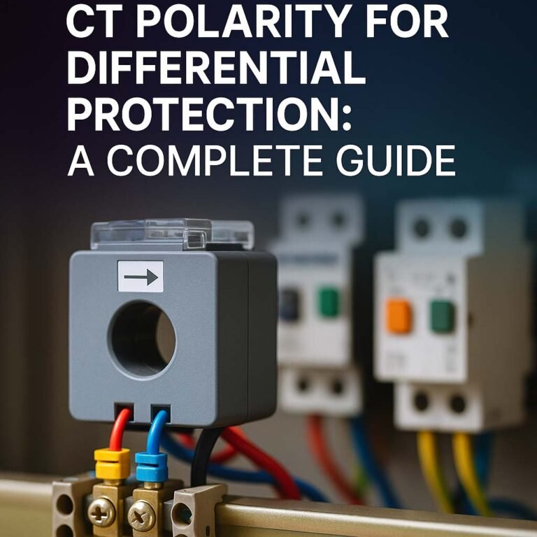 CT Polarity for Differential Protection: A Complete Guide 1 CT Polarity for Differential Protection: A Complete Guide
