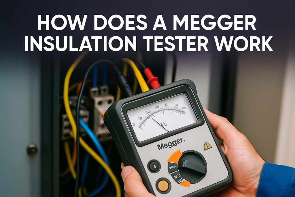How Does a Megger Insulation Tester Work 1 How Does a Megger Insulation Tester Work