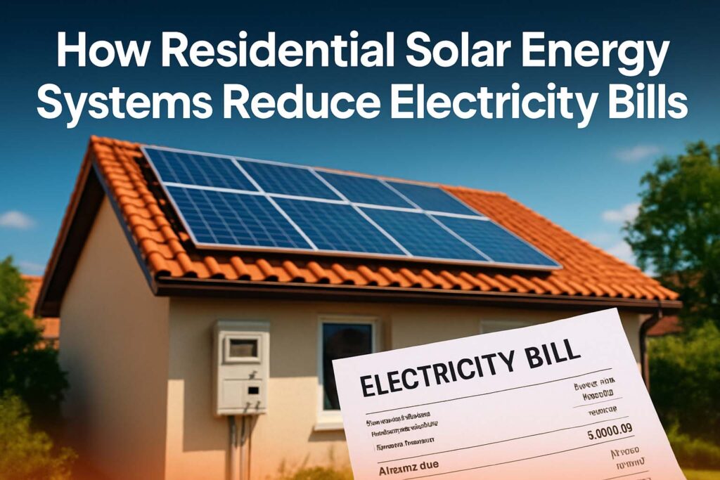 How Residential Solar Energy Systems Reduce Electricity Bills 1 How Residential Solar Energy Systems Reduce Electricity Bills