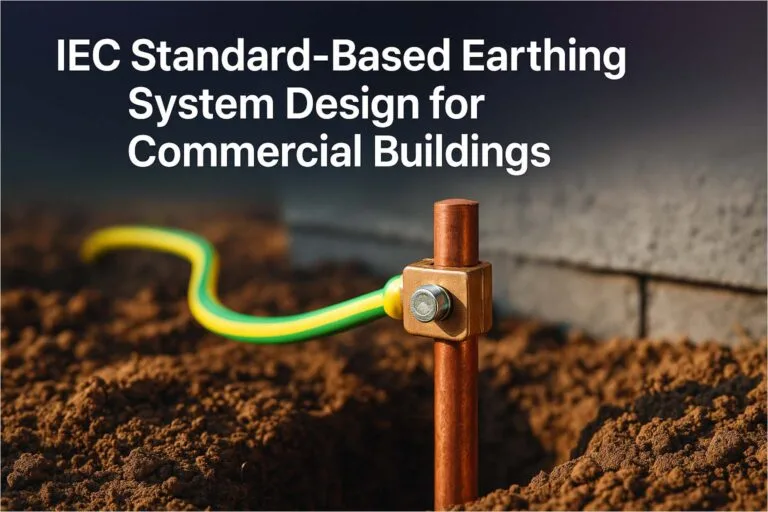 IEC Standard-Based Earthing System Design for Commercial Buildings