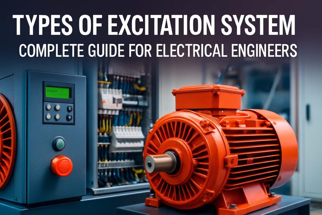 Types of Excitation System: Complete Guide for Electrical Engineers 1 Types of Excitation System: Complete Guide for Electrical Engineers