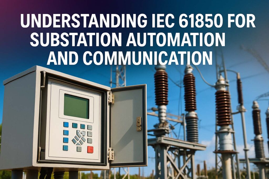 Understanding IEC 61850 for Substation Automation and Communication 1 Understanding IEC 61850 for Substation Automation and Communication