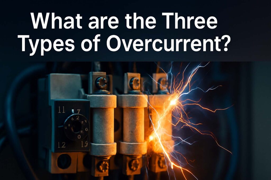 What are the Three Types of Overcurrent? 1 What are the Three Types of Overcurrent?