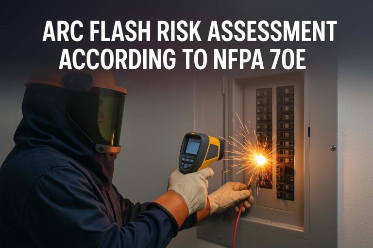 Arc Flash Risk Assessment According to NFPA 70E