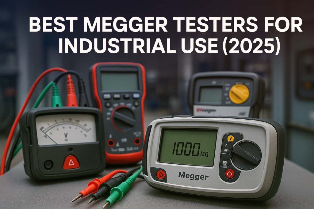 Best Megger Testers for Industrial Use (2025) 1 Best Megger Testers for Industrial Use (2025)