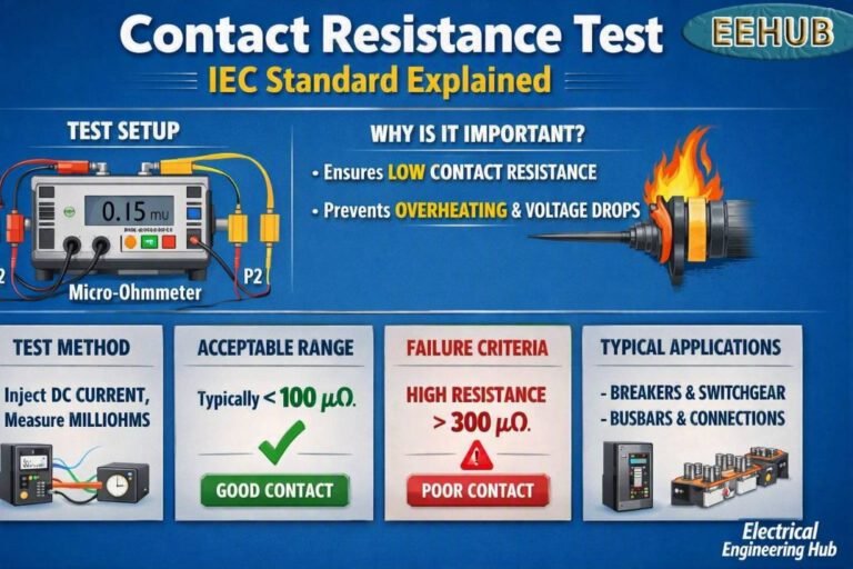 Contact Resistance Test IEC Standard: Important Guide 6 Contact Resistance Test IEC Standard Explained