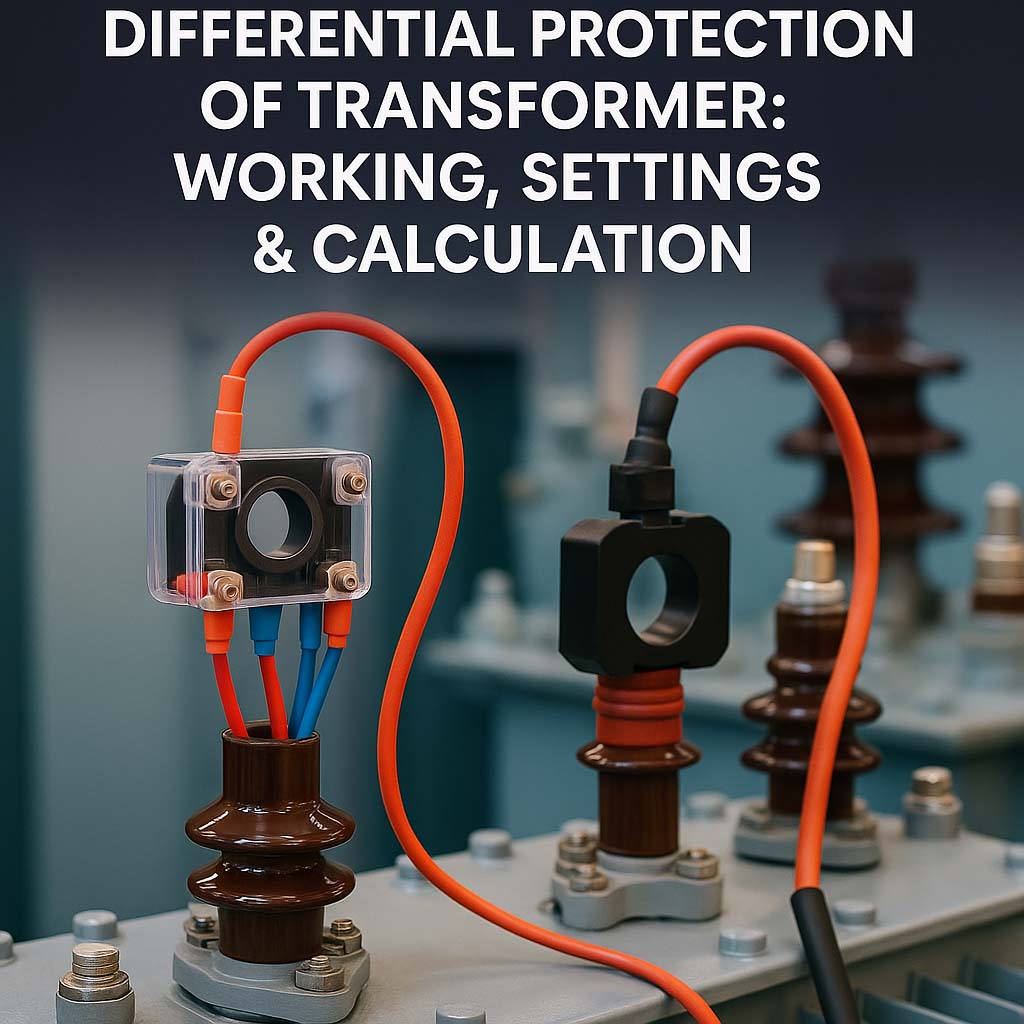 Differential Protection of Transformer: Working, Settings & Calculation 1 Differential Protection of Transformer: Working, Settings & Calculation