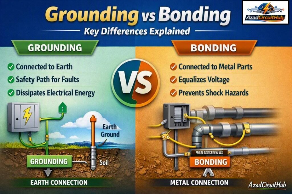Grounding vs Bonding Key Differences Explained