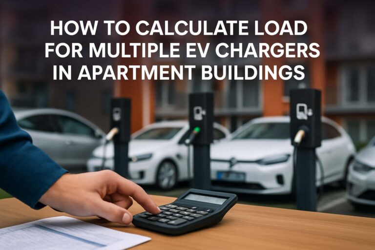 How to Calculate Load for Multiple EV Chargers in Apartment Buildings