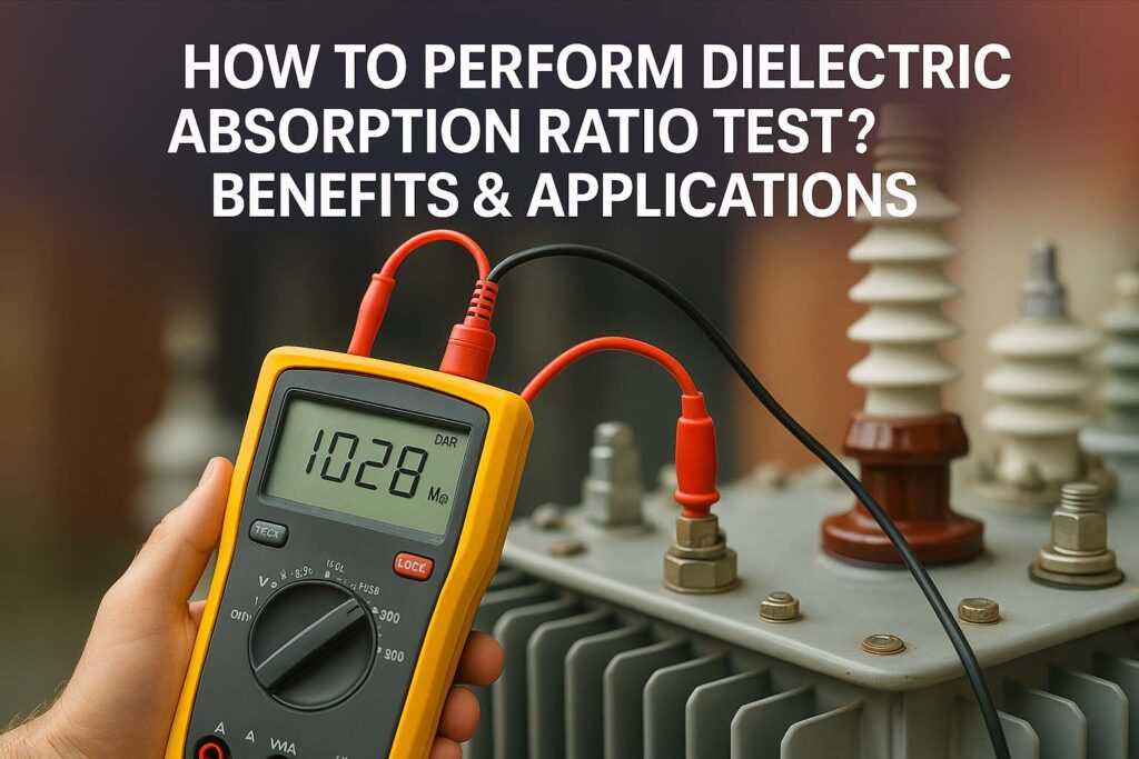 How to Perform Dielectric Absorption Ratio Test? Benefits & Applications 1 How to Perform Dielectric Absorption Ratio Test? Benefits & Applications