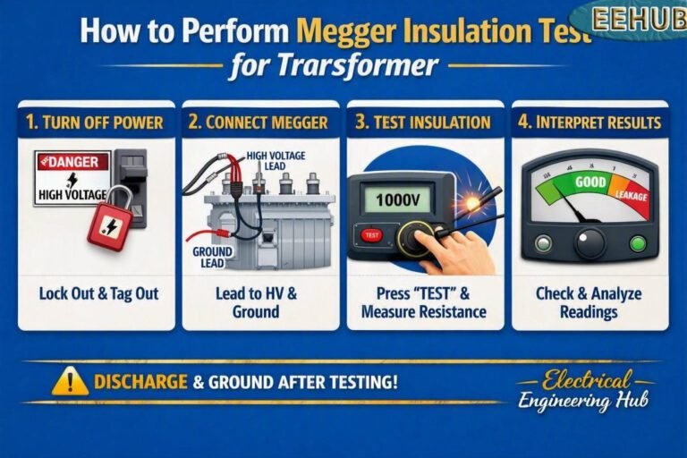 How to Perform Megger Insulation Test for Transformer