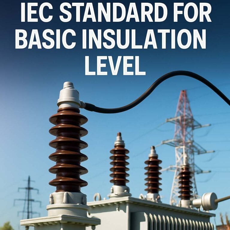 IEC Standard for Basic Insulation Level 7 IEC Standard for Basic Insulation Level