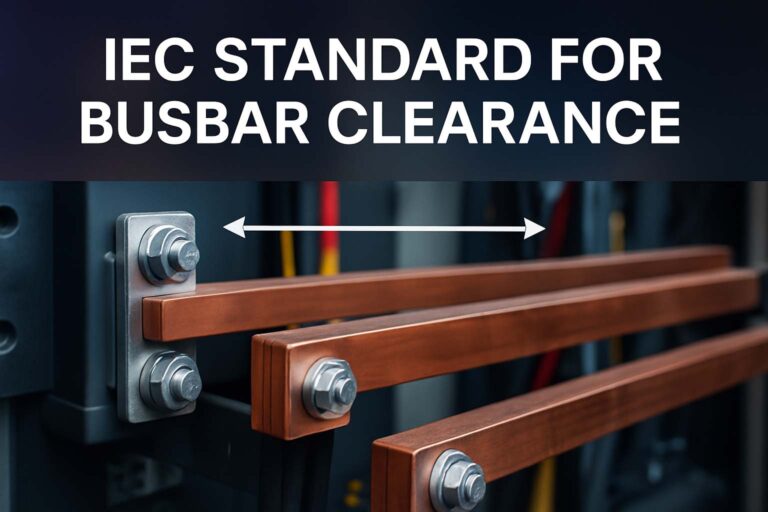 IEC Standard for Busbar Clearance