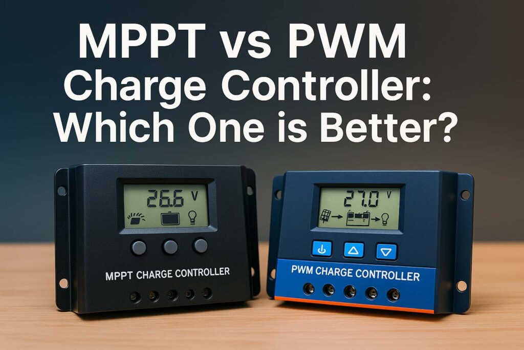 MPPT vs PWM Charge Controller: Which One is Better? 1 MPPT vs PWM Charge Controller: Which One is Better?