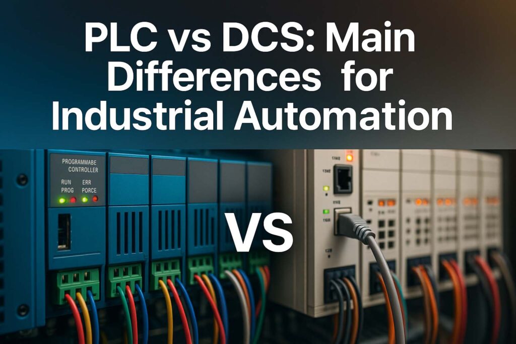 PLC vs DCS: Main Differences for Industrial Automation 1 PLC vs DCS: Main Differences for Industrial Automation