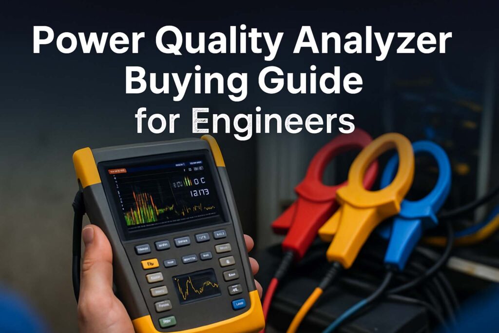 Power Quality Analyzer Buying Guide for Engineers 1 Power Quality Analyzer Buying Guide for Engineers
