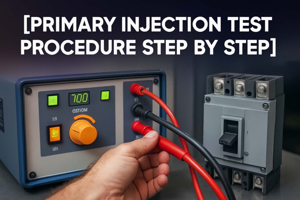 Primary Injection Test Procedure Step by Step 1 Primary Injection Test Procedure Step by Step