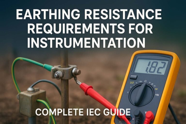 Earthing Resistance Requirements for Instrumentation – Complete IEC Guide