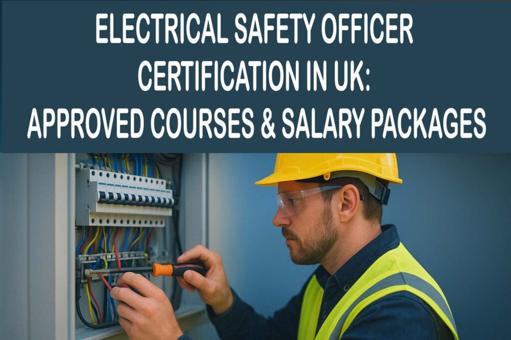 Electrical Safety Officer Certification in UK: Approved Courses & Salary Packages 1 Electrical Safety Officer Certification in UK: Approved Courses & Salary Packages