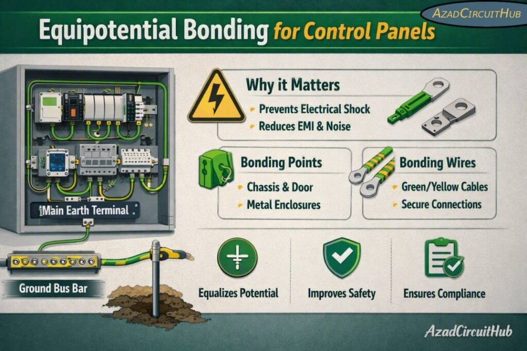 Equipotential Bonding for Control Panels