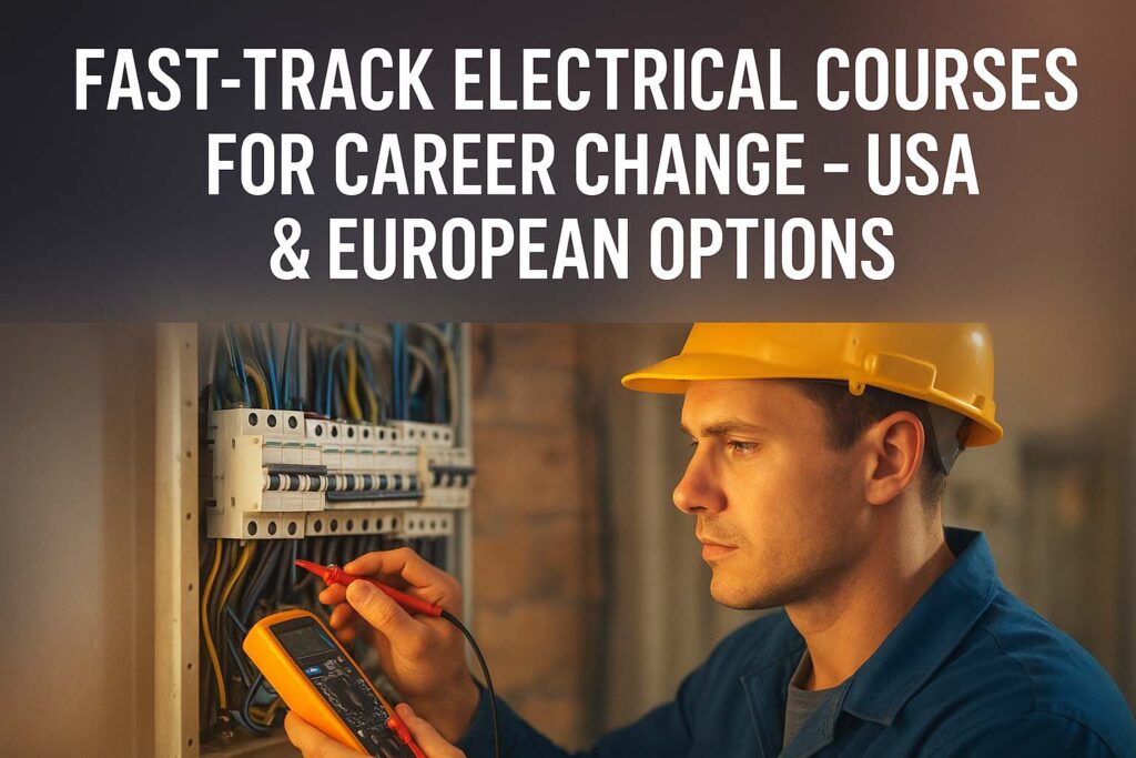 Fast-Track Electrical Courses for Career Change – USA & European Options 1 Fast-Track Electrical Courses for Career Change – USA & European Options