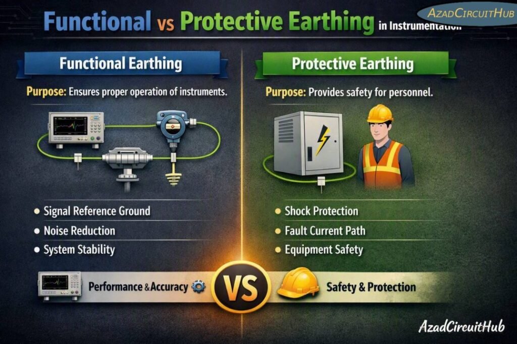 Functional vs Protective Earthing in Instrumentation