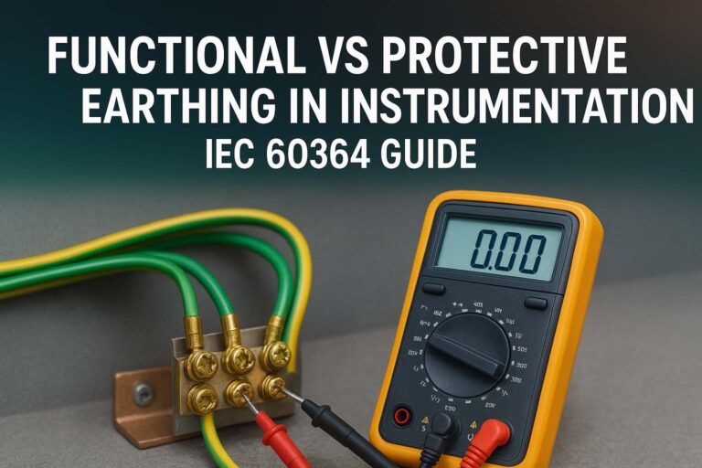 Functional vs Protective Earthing in Instrumentation | IEC 60364 Guide