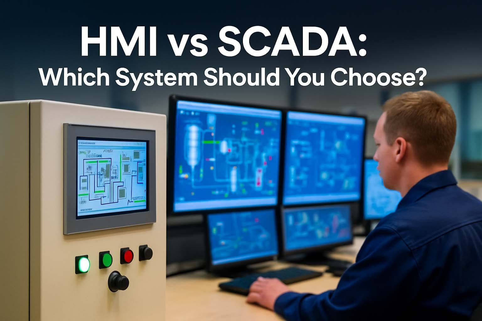 HMI Vs SCADA: Which System Should You Choose? : Electrical Engineering Hub
