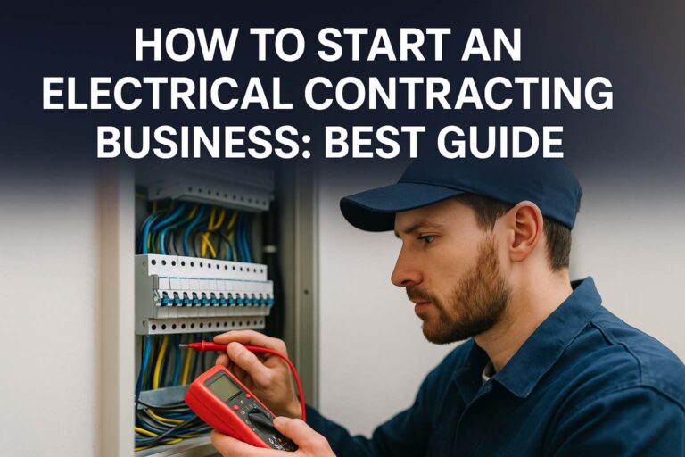 How to Start an Electrical Contracting Business: Best Guide