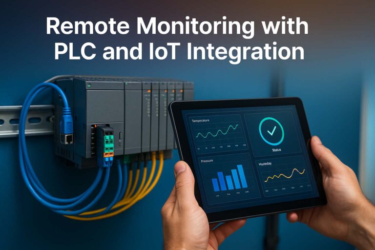 Remote Monitoring with PLC and IoT Integration