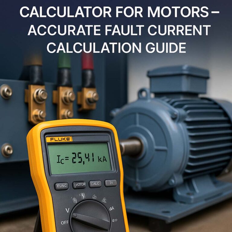 Short Circuit Current Calculator for Motors – Accurate Fault Current Calculation Guide
