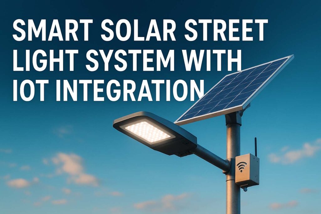 Smart Solar Street Light System with IoT Integration 1 Smart Solar Street Light System with IoT Integration