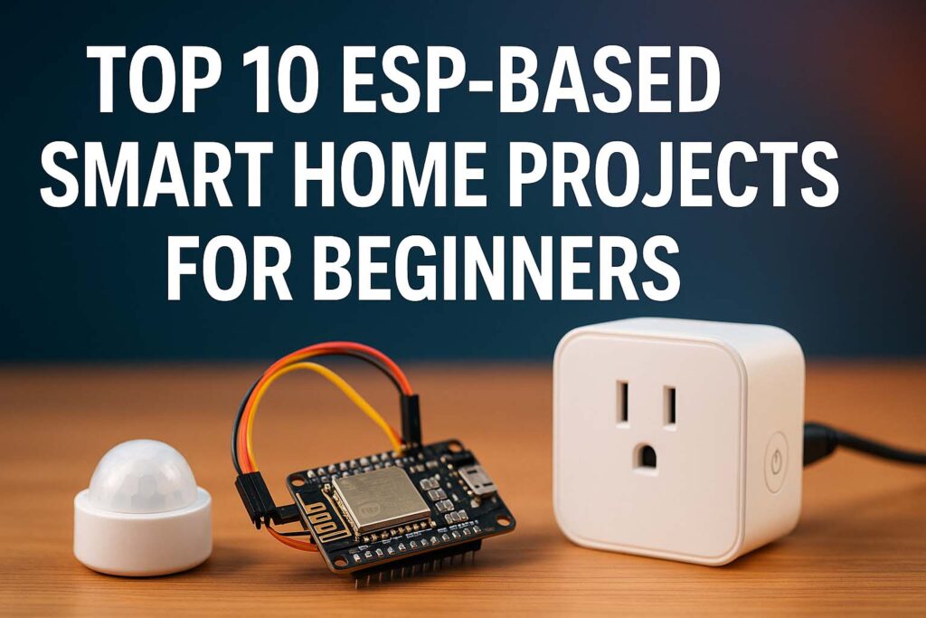 Top 10 ESP-Based Smart Home Projects for Beginners 1 Top 10 ESP-Based Smart Home Projects for Beginners