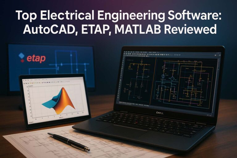 Top Electrical Engineering Software: AutoCAD, ETAP, MATLAB Reviewed