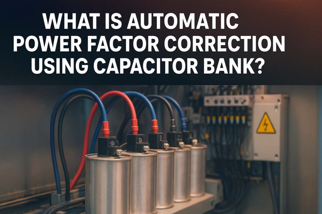 What is Automatic Power Factor Correction Using Capacitor Bank? 1 What is Automatic Power Factor Correction Using Capacitor Bank?