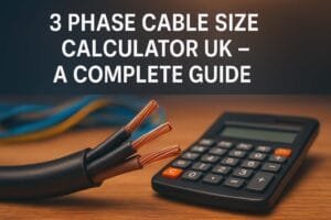 3 Phase Cable Size Calculator UK – A Complete Guide 3 Phase Cable Size Calculator for UK: CSA & BS 7671 Guide