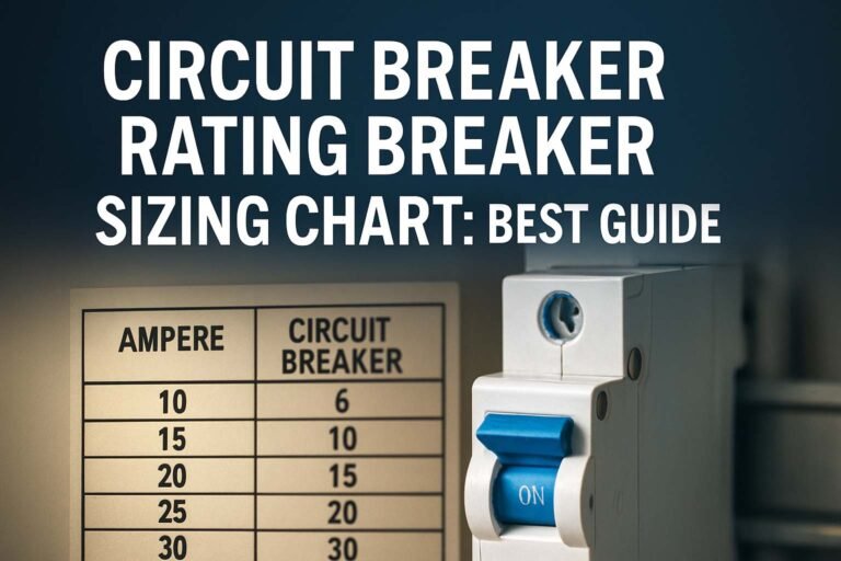 Circuit Breaker Rating Breaker Sizing Chart: Best Guide