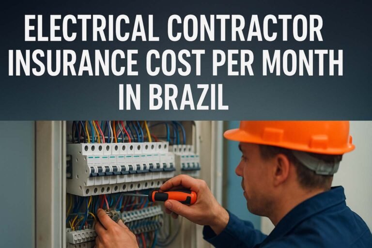Electrical Contractor Insurance Cost Per Month in Brazil: Best Guide 1 Electrical Contractor Insurance Cost Per Month