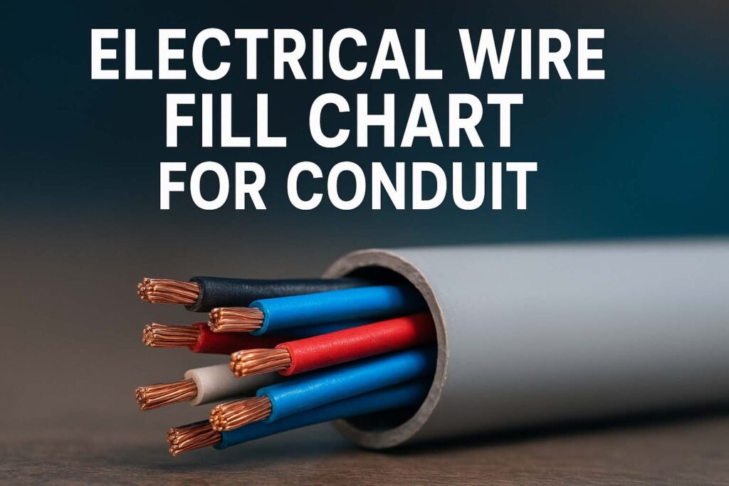 Electrical Wire Fill Chart for Conduit: Best Guide 1 Electrical Wire Fill Chart for Conduit: Best Guide