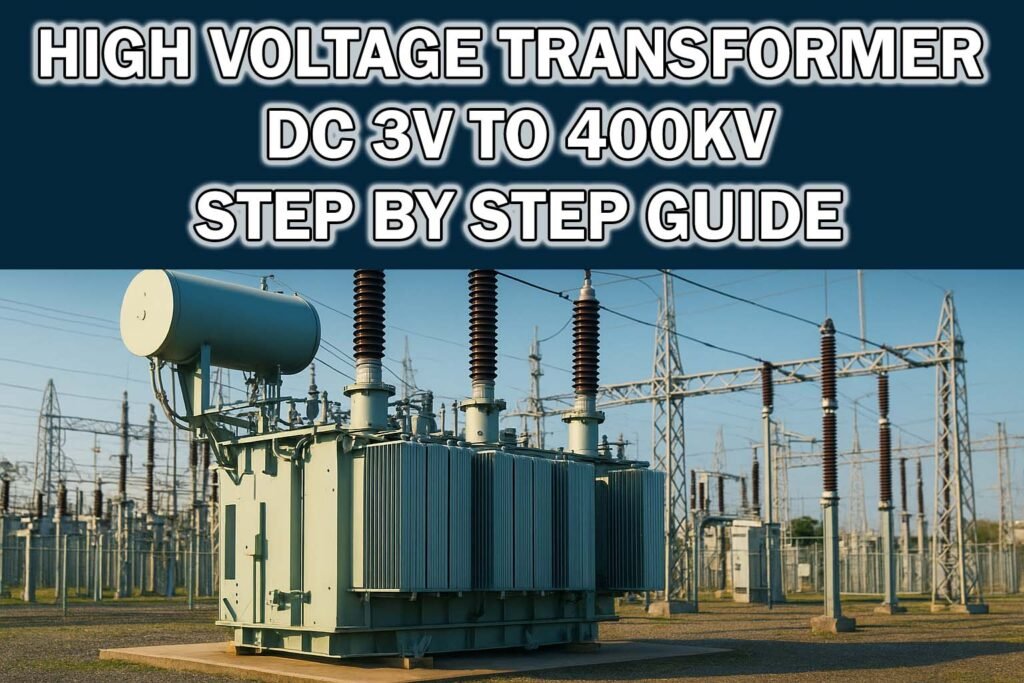 High Voltage Transformer DC 3V to 400kV: Step by Step Guide 1 High Voltage Transformer DC 3V to 400kV: Step by Step Guide
