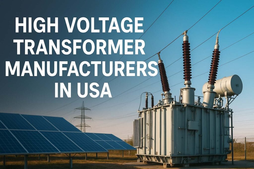 High Voltage Transformer Manufacturers in USA 1 High Voltage Transformer Manufacturers in USA