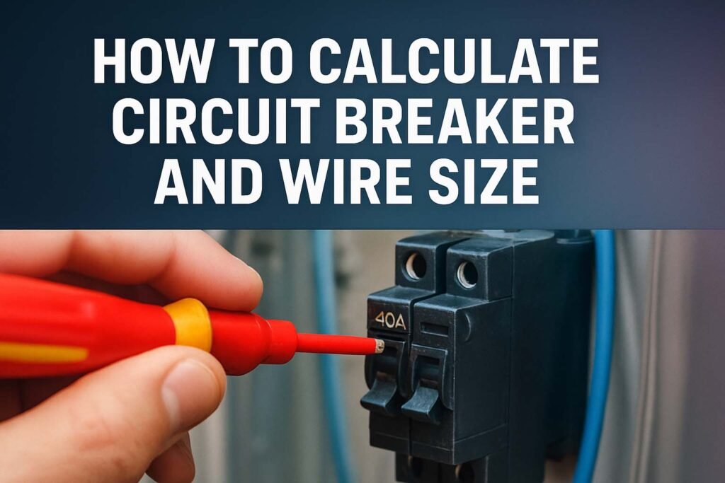 How to Calculate Circuit Breaker and Wire Size: Best Guide 1 How to Calculate Circuit Breaker and Wire Size