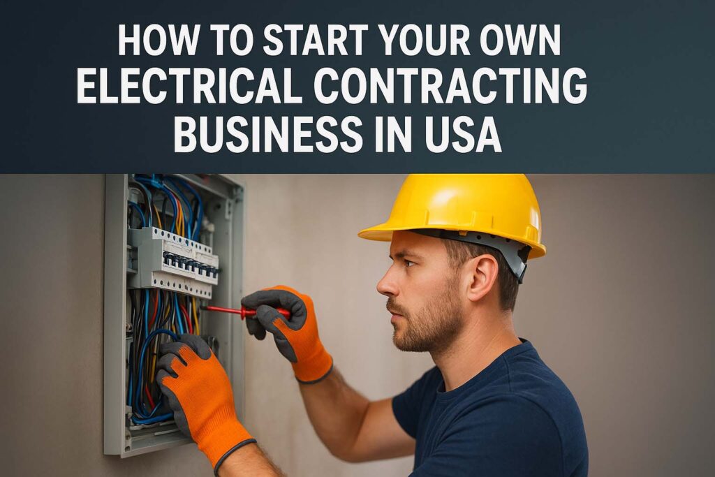 How to Start Your Own Electrical Contracting Business in USA 1 How to Start Your Own Electrical Contracting Business in USA