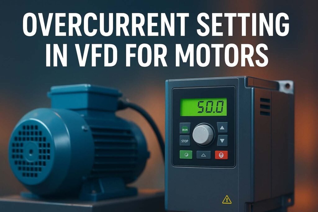Overcurrent Setting in VFD for Motors: Best Guide 1 Overcurrent Setting in VFD for Motors