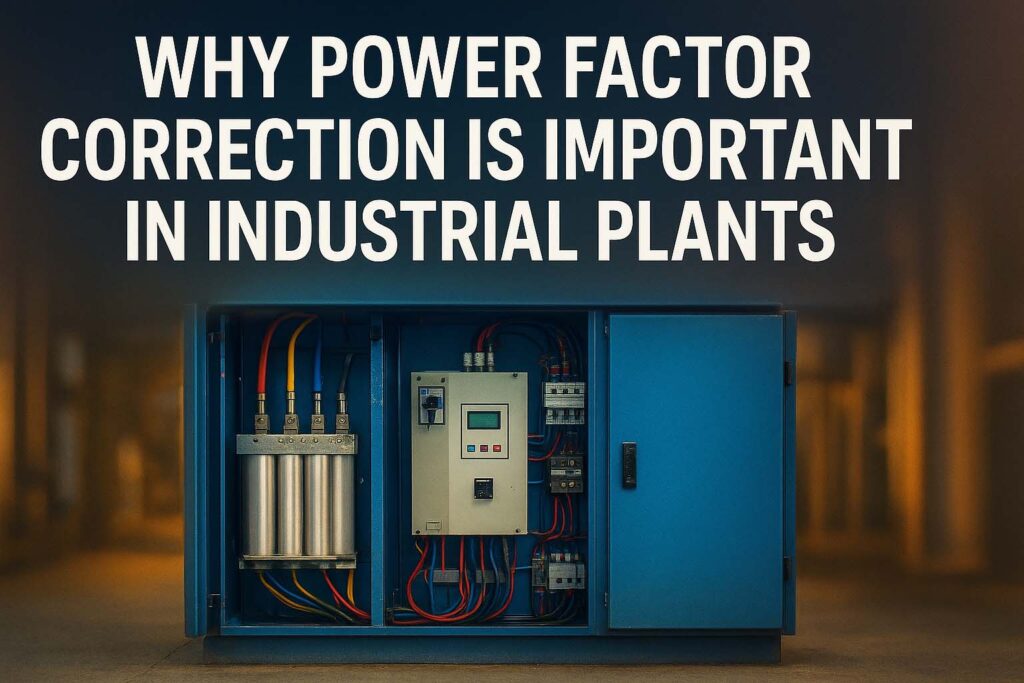 Why Power Factor Correction is Important in Industrial Plants 1 Why Power Factor Correction is Important in Industrial Plants