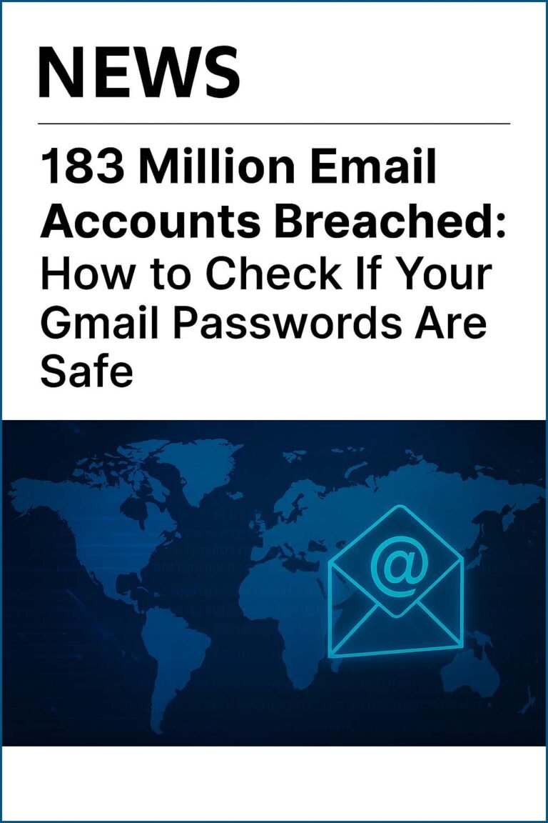183 Million Email Accounts Breached: How to Check If Your Gmail Passwords Are Safe 1 183 Million Email Accounts Breached: How to Check If Your Gmail Passwords Are Safe