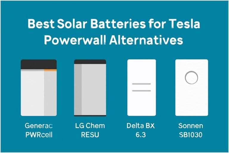 Best Solar Batteries for Tesla Powerwall Alternatives 1 Best Solar Batteries for Tesla Powerwall Alternatives